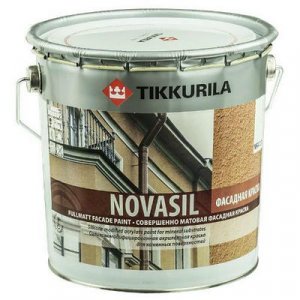 Фасадная краска Novasil (Новасил) MRA, 2.7 л. Tikkurila (Тиккурила)