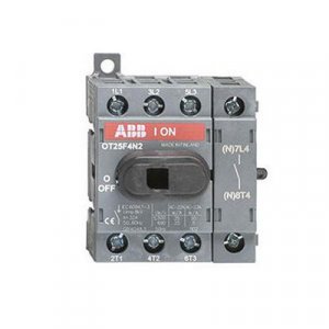 Выключатель-разъединитель OT25F4N2 на DIN-рейку или монтажную плату, 4P, 25А ABB (АББ)