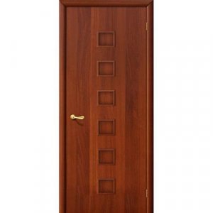 Дверь межкомнатная ламинированная, коллекция 10, 1Г, 2000х700х40 мм., глухая, ИталОрех (Л-11)