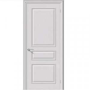 Дверь межкомнатная эмалированная коллекция Fix, Опера, 2000х800х40 мм., глухая, Белый (К-33)