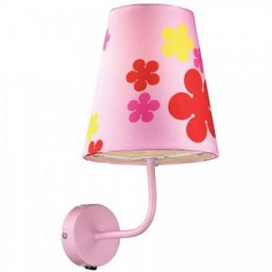 Светильник настенный бра коллекция Treli, 2441/1W, розовый/розовый Odeon light (Одеон лайт)