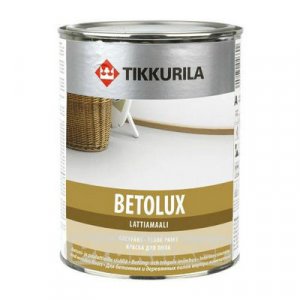 Краска уретано-алкидная для пола Betolux (Бетолюкс), 2.7 л. Tikkurila (Тиккурила)