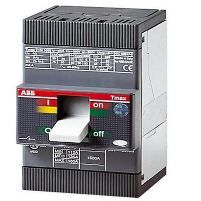 Автоматический выключатель Tmax T1B, 4Р, 160А, TMD 25-630 ABB (АББ)