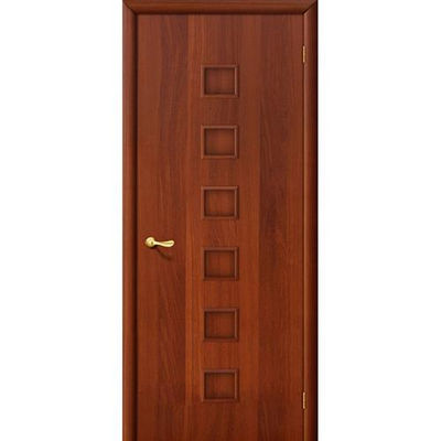 Дверь межкомнатная ламинированная, коллекция 10, 1Г, 2000х800х40 мм., глухая, ИталОрех (Л-11)