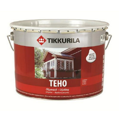 Краска маслянная полуглянцевая Teho (Техо), 9 л. Tikkurila (Тиккурила)