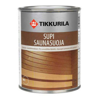 Лак для саун Supi Saunasuoja (Супи Саунасуоя), 2.7 л. Tikkurila (Тиккурила)