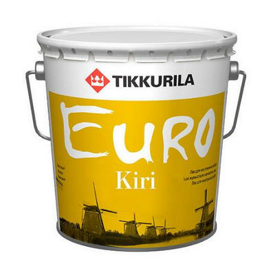 Лак паркетный Euro Kiri (Евро Кири) полуматовый, 2.7 л. Tikkurila (Тиккурила)