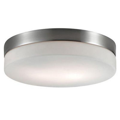 Настенно-потолочный светильник для ванной коллекция Presto, 2405/1C, никель/белый Odeon light (Одеон лайт)