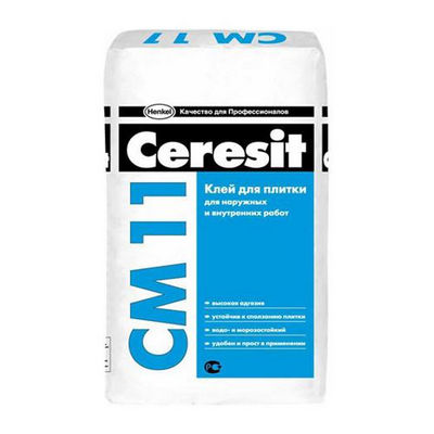 Плиточный клей СМ 11, 25 кг Ceresit (Церезит)