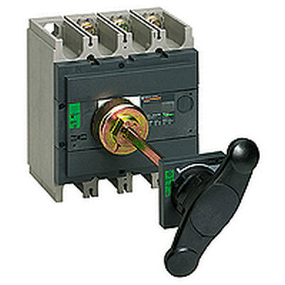 Schneider Electric Interpact Рукоятка выносная для выключателя-разъединителя INS320/630 черная, поворот.