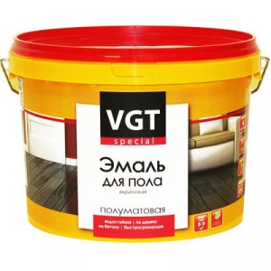 Эмаль для пола ВД-АК-1179, 2,5 кг, коричневый ВГТ (VGT)