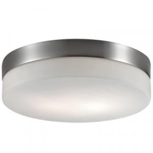 Настенно-потолочный светильник для ванной коллекция Presto, 2405/1A, никель/белый Odeon light (Одеон лайт)