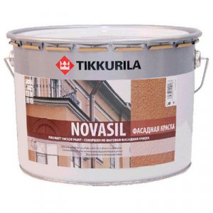 Фасадная краска Novasil (Новасил) MRA 9 л. Tikkurila (Тиккурила)