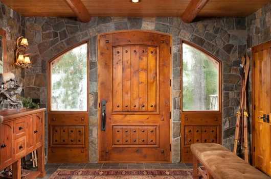 Дизайн деревянных дверей