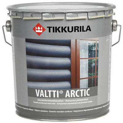 Фасадная лазурь Valtti Arctic (Валтти Арктик), 9 л. Tikkurila (Тиккурила)