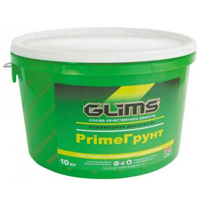 Грунтовка Глимс Prime, 10 л, белый Glims (Глимс)