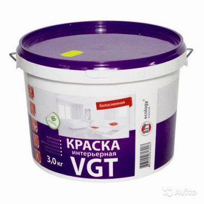 Краска интерьерная ВД-АК 2180, 7 кг ВГТ (VGT)