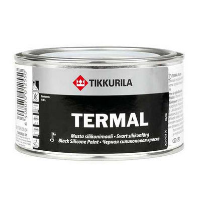 Краска силиконовая Termal (Термал), 0.33 л., черный Tikkurila (Тиккурила)