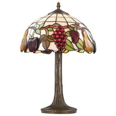 Настольная лампа коллекция Garden, 2525/1T, коричневый/разноцветный Odeon light (Одеон лайт)