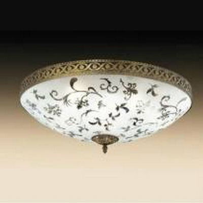 Потолочный светильник коллекция Wesli, 2547/5, бронза/белый Odeon light (Одеон лайт)